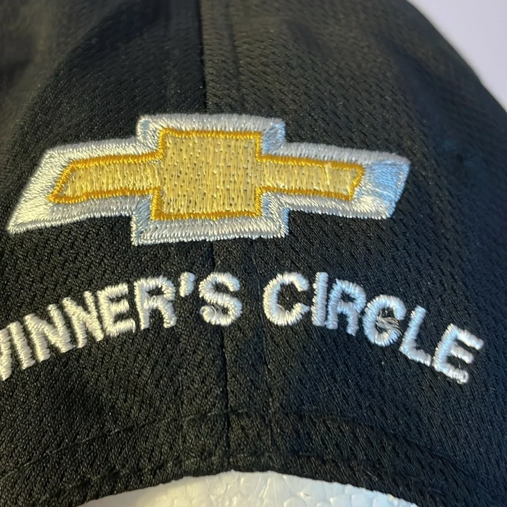 Chevrolet Winner’s Circle Embroidered Logo Baseball Hat Cap OS Black